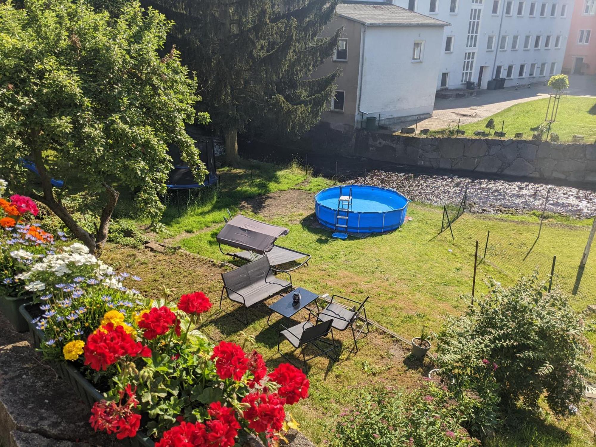 Uo2 - Urlaubsmagie - Garten, Whirlpool, Sauna Lejlighed Sebnitz Eksteriør billede