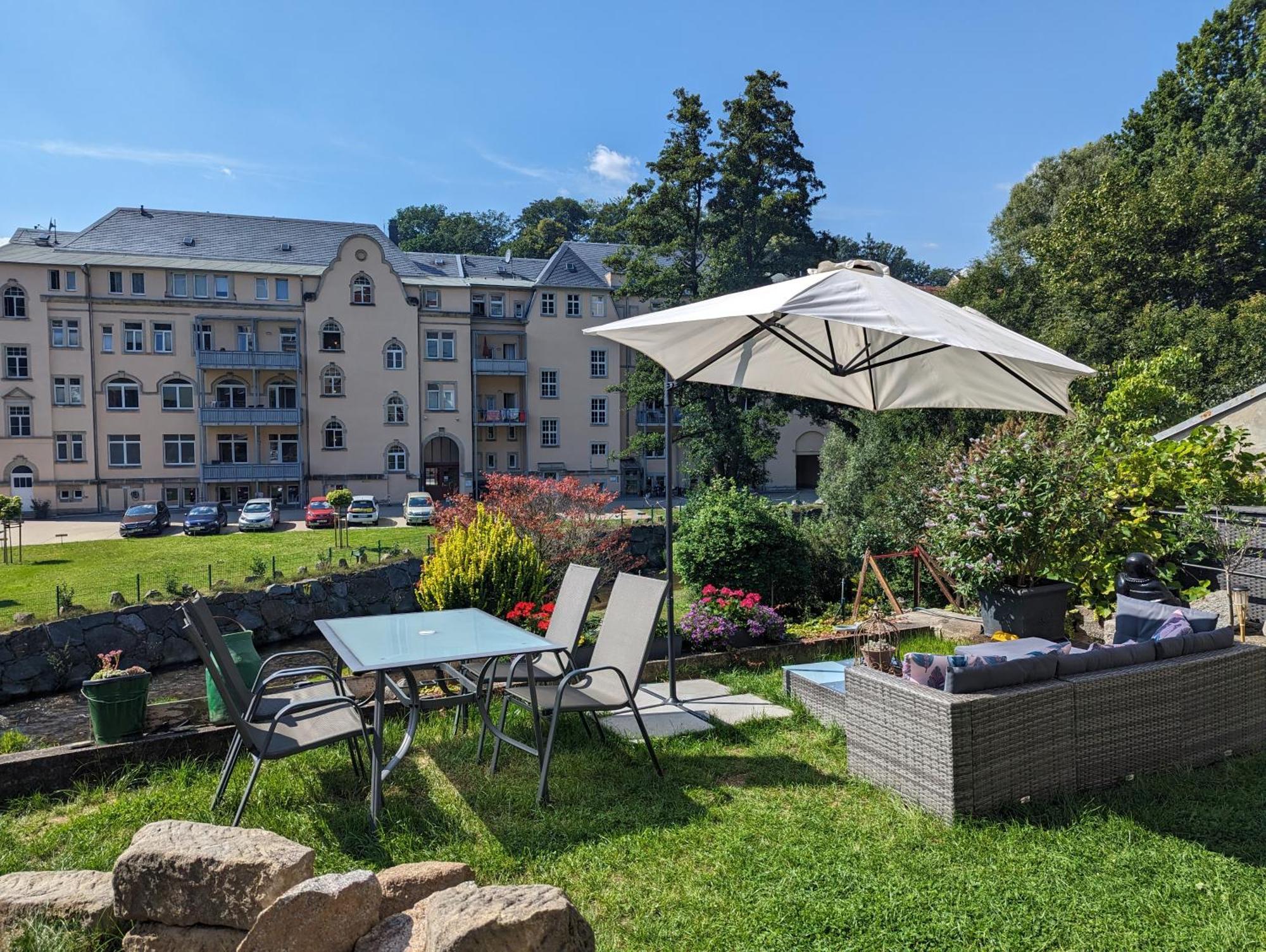 Uo2 - Urlaubsmagie - Garten, Whirlpool, Sauna Lejlighed Sebnitz Eksteriør billede
