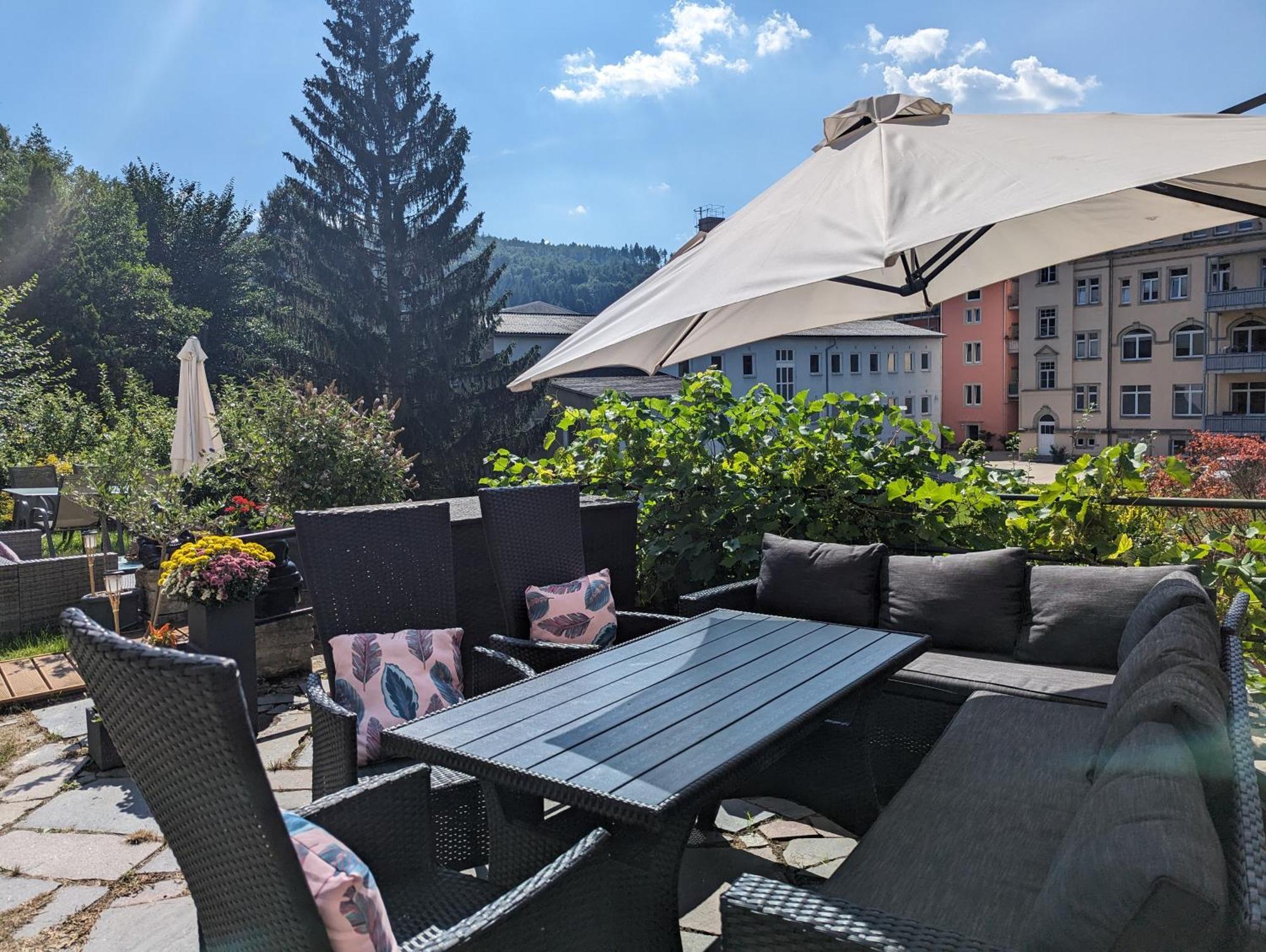 Uo2 - Urlaubsmagie - Garten, Whirlpool, Sauna Lejlighed Sebnitz Eksteriør billede