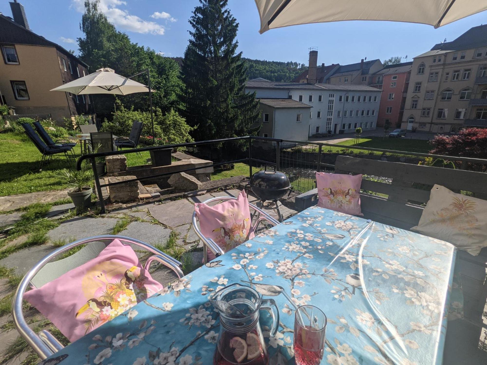 Uo2 - Urlaubsmagie - Garten, Whirlpool, Sauna Lejlighed Sebnitz Eksteriør billede