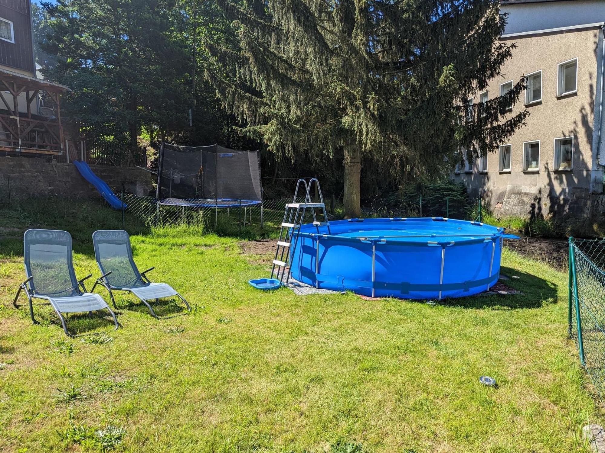 Uo2 - Urlaubsmagie - Garten, Whirlpool, Sauna Lejlighed Sebnitz Eksteriør billede