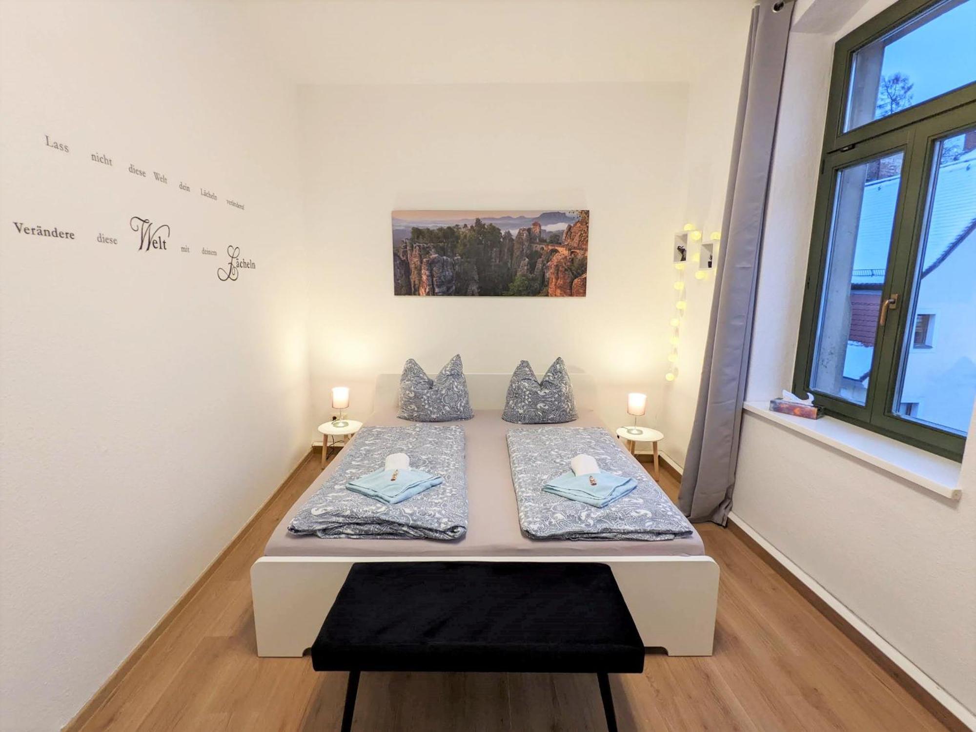 Uo2 - Urlaubsmagie - Garten, Whirlpool, Sauna Lejlighed Sebnitz Eksteriør billede