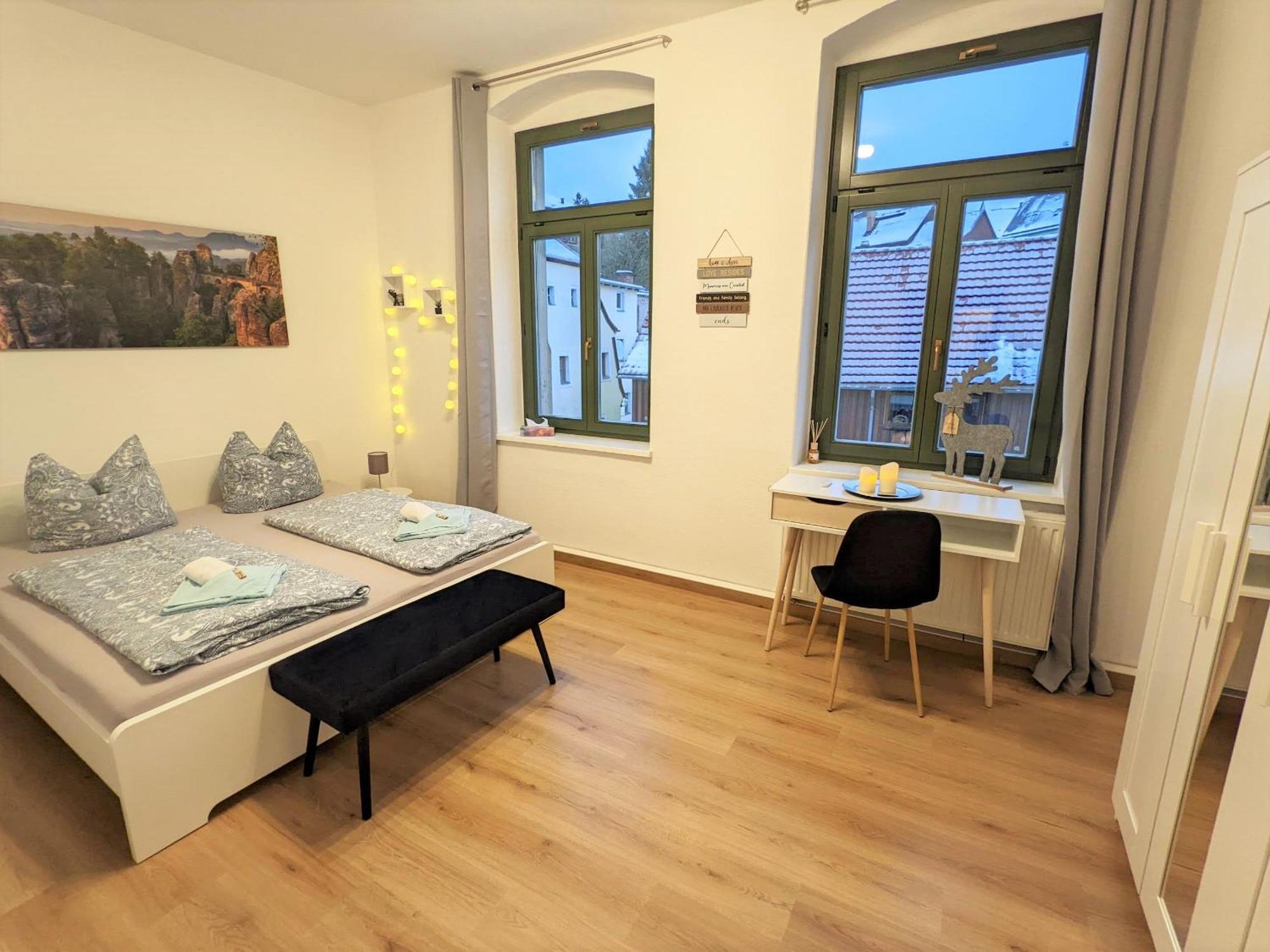 Uo2 - Urlaubsmagie - Garten, Whirlpool, Sauna Lejlighed Sebnitz Eksteriør billede